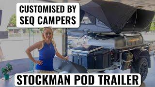 Fully Customised & Ultimate Stockman Pod Trailer Extreme by SEQ Campers