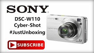 Sony Cybershot DSC-W110 | 7.2 MP Digital Camera | 4x Optical Zoom | Carl Zeiss Lens | #JustUnboxing