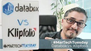 Databox vs Klipfolio: Analytics software comparison #MartechTuesday