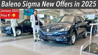 Maruti Baleno Base Model 2025 l New Offers l Sigma Model Price features l #marutisuzuki