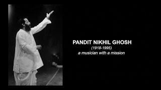 The Sage of Tabla I Pandit Nikhil Ghosh I Full Documentary