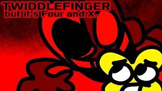 TWIDDLEFINGER but it's Four and X - TWIDDLEFINGER and BFDI Animation