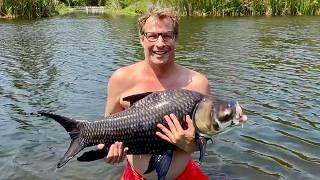 Thailand’s Hidden Monster Fishing Lake – GIANT Catches Non-Stop!