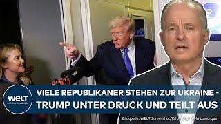 PUTINS KRIEG: Trumps Zickzack-Kurs verwirrt - Existenz der Ukraine steht auf der Kippe | WELT Thema