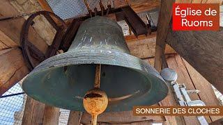  Les cloches de Ruoms, Ardèche - Volée en clocher