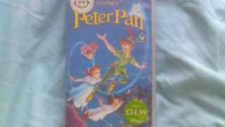 "Peter Pan" UK VHS Retail Release