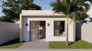 Plano de Casa 5X5 | Tiny House | Mini Casa 25 M²| 5X5 House (25 SQM)| Small House Design Idea