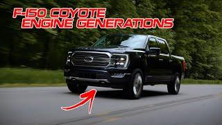 What are the differences in the F-150 Coyote engine Generations? || Coyote Engine History