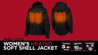 RHG-J101 Women's Heated Soft Shell Jacket