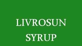 LIVROSUN SYRUP