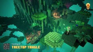 Minecraft Dungeons - Treetop Tangle Mission Full Level Walkthrough