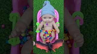 ASMRWASH  Jingle Balls Mixx inTup Funny baby  #satis #asmr #ASMRWASH #asmrwash