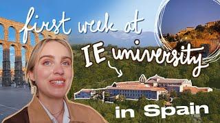 First week of college VLOG @ international university in Spain (IE University)