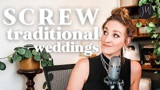 Screw Traditional Weddings | A Non-Trad Q+A