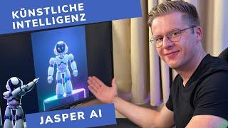 KI Texte Schreiben mit Jasper AI | Content Marketing Praxistest Deutsch