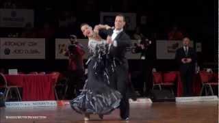 Czech Dance Open 2012 - World Open STD - solo Quickstep - Csaba Laszlo & Viktoria Pali