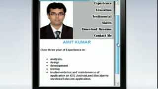 mobile resume