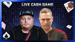 EZ Plays LIVE CASH Game With Big Daddy Chaz