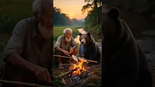 Phần 3: “ Bữa Tiệc Dưới Biển: Gấu Con Trổ Tài Bắt Cá !" | Lão Nông Dân | Ông Lão và Thú Cưng #shorts