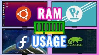 [Gnome 3.38 RAM Usage] Ubuntu 20.10 vs Pop!_OS 20.10 vs Fedora 33 vs openSUSE Tumbleweed