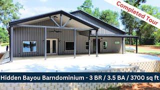 Barndominium Walkthrough - Custom Floor Plan / HUGE Master Suite