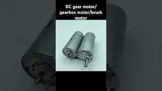 DC gear motor/geared motor/brush motor/gearbox motor manufacturer/