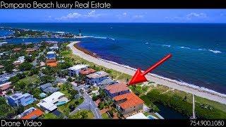 Pompano Beach Luxury Real Estate, Drone Video