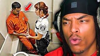SIMP Prison Guard Snitches On Inmate Because He Clapped His Female Coworker's Cheeks