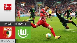 FC Augsburg - VfL Wolfsburg  1-1 | Highlights | Matchday 9 – Bundesliga 2022/23