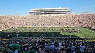 Band of the Fighting Irish Halftime Show 9/21/24 - Miami OH