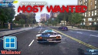 NFS Most Wanted 2012 Winlator 8.0 Amod Poco F6