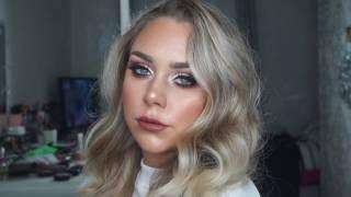 GRWM: 하프컷 주름 스모키 눈매와 윤기나는 피부