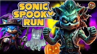 Sonic Halloween Run | Halloween Run and Freeze | Sonic the HedgeHog Kids  Game | PhonicsMan Fitness