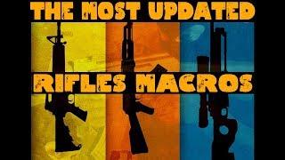 ALL CS:GO RIFLES Weapons mouse macros Logitech - Bloody - Razer