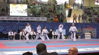 Joong gun - German Womens Team pattern - ITF World Championships 2013 Benidorm Spain