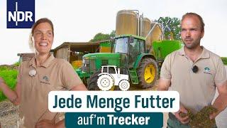 Hauke und Claas: Viele Kühe machen Mühe - und fressen eine Menge  | Auf'm Trecker Folge 36 | NDR