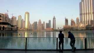 Burj Khalifa morning walk, Dubai, 2012-05-05