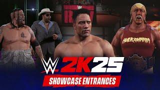 WWE 2K25: 2K Showcase Entrances! (New Legend Models & Classic Attires)