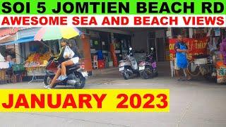 SOI 5 JOMTIEN BEACH RD GREAT SEA VIEWS JAN 2023