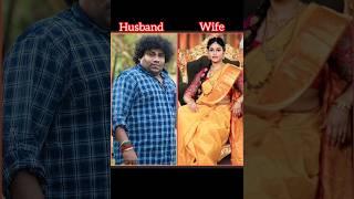 South  Indian comedians actors wife # comedians # wife # actors # husband # shorts#kiped