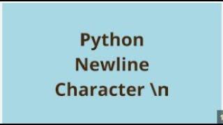 python new line,carriage return and tab