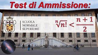 Test d'Ingresso alla Scuola Normale Superiore di Pisa - es 1