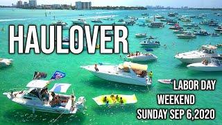 Labor Day Weekend Haulover Sandbar | Sunday 9/6/2020 #Droneviewhd#Haulover#Drone