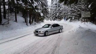 BMW e36 2018 winter drift