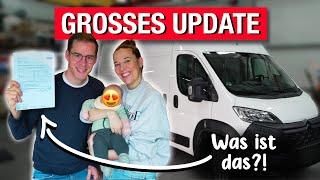 WIE IST DER STAND?? // UPDATE & WOHNMOBILZULASSUNG // WIEGESCHEIN 3,5 TONNEN (+ Truma Verlosung )