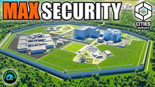 How to Build a Multi-facility Prison in Cities Skylines 2