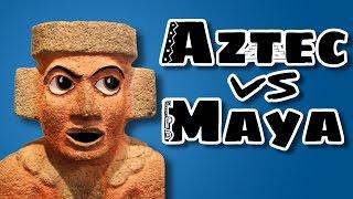 Aztec and Mayan are totally different languages. Sort of.