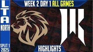 LYON vs SR Highlights ALL GAMES | LTA NORTH Lower R1 Was LCS W2D1 01-02-25 Split 1 | Lyon vs Shopify