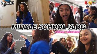 MIDDLE SCHOOL VLOG + GRWM *7th Grade* 2023