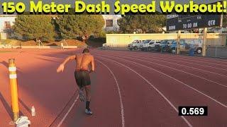 150 Meter Dash Speed Workout For All Athletes: Run Faster!